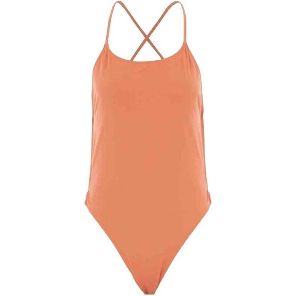 New Solid & Striped The Lindsay Papaya One Piece Swimsuit NWT XS/0-2 US - Picture 6 of 15